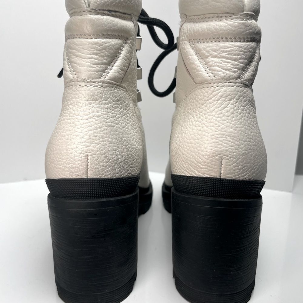 Marc Fisher Leather Ankle Kini Block Bootie, 7.5 - Picture 5 of 13